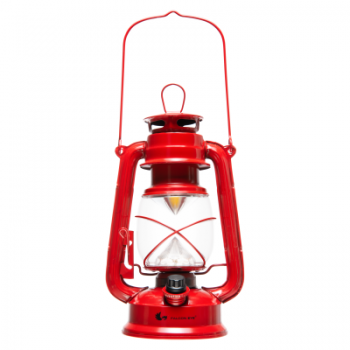 Ledowa lampa kempingowa (ozdobna) w stylu Retro - czerwona